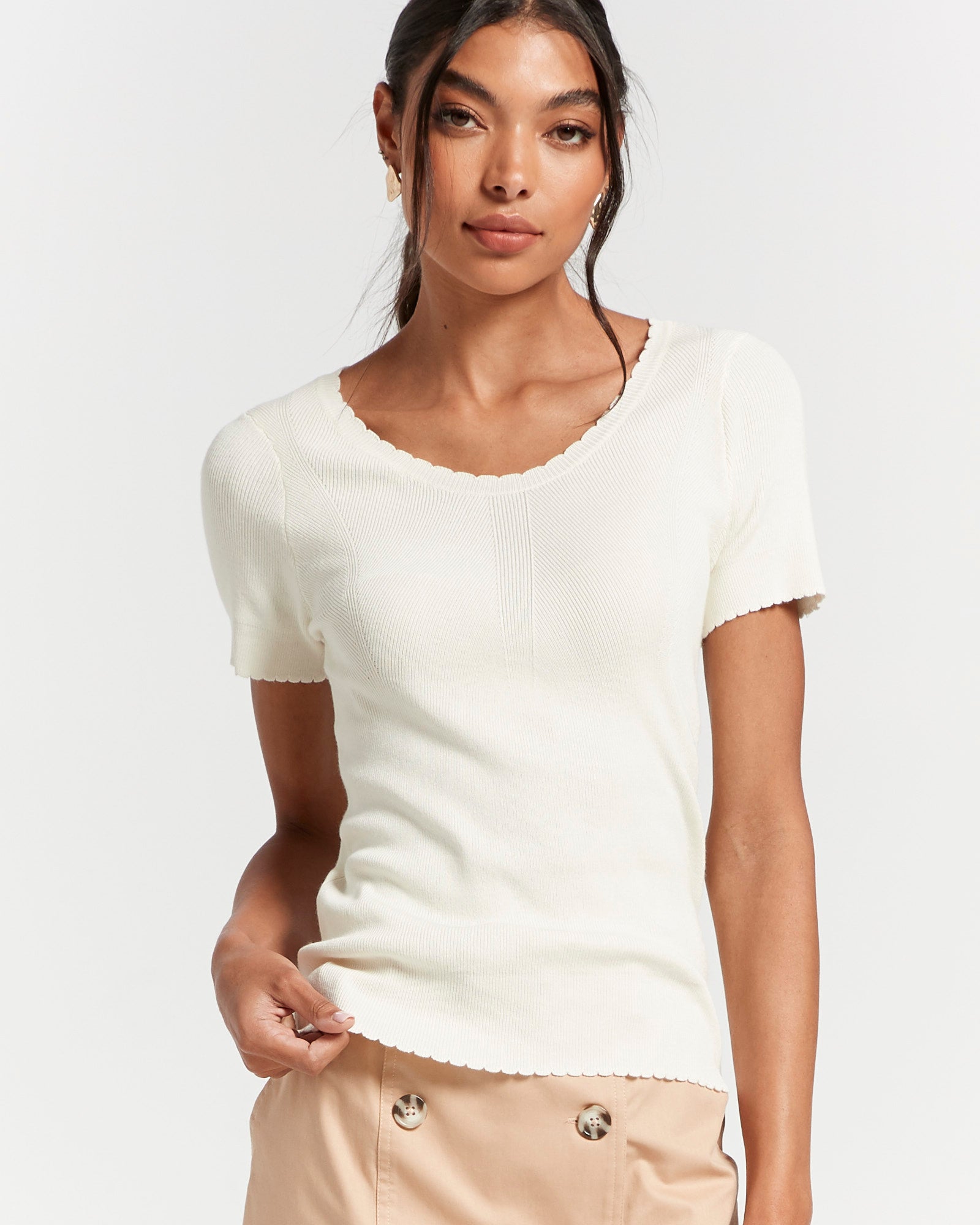 YASBILLIE KNIT TOP